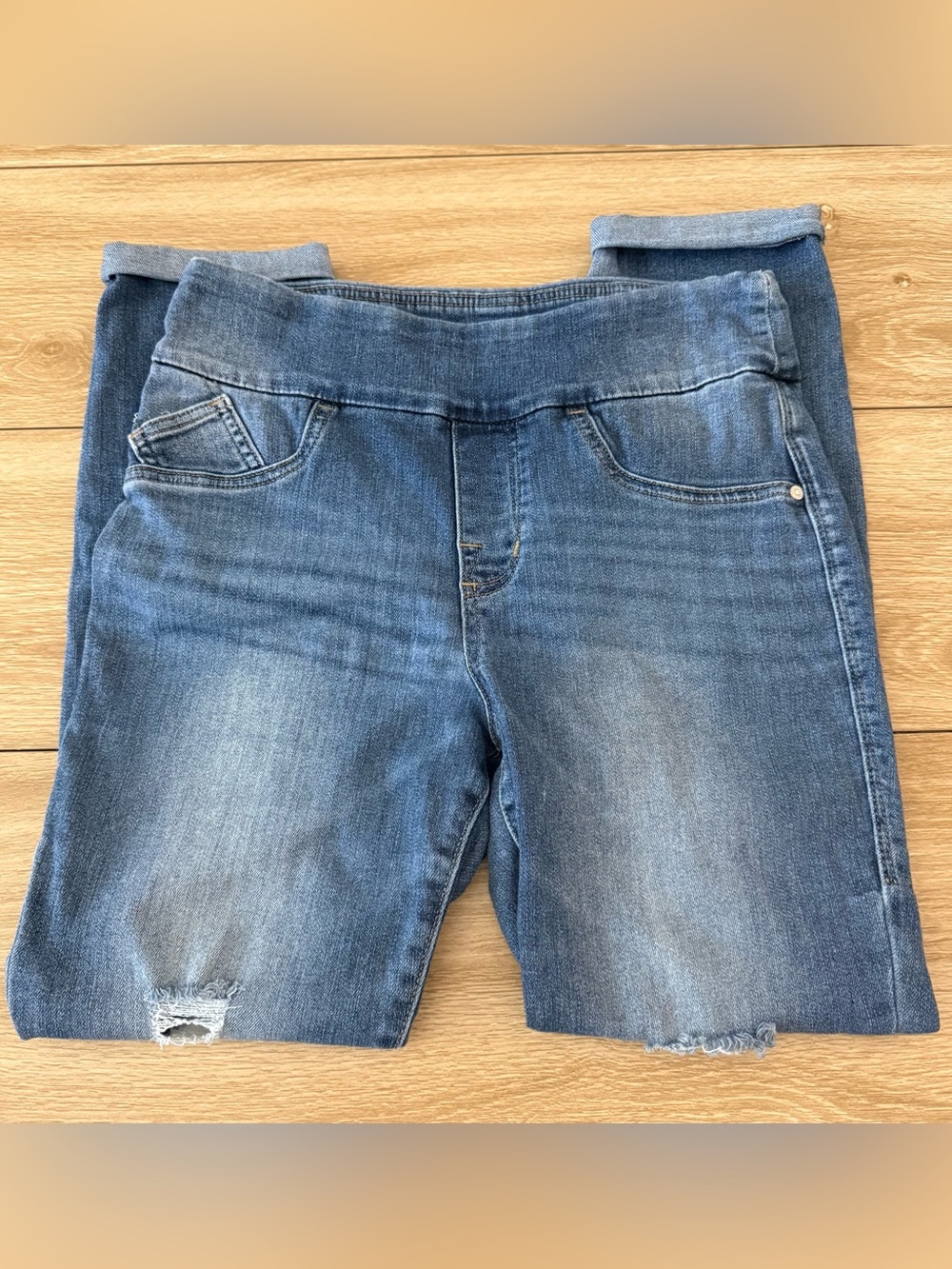 Rock & Republic Fever Crop Denim Jeans Size 10